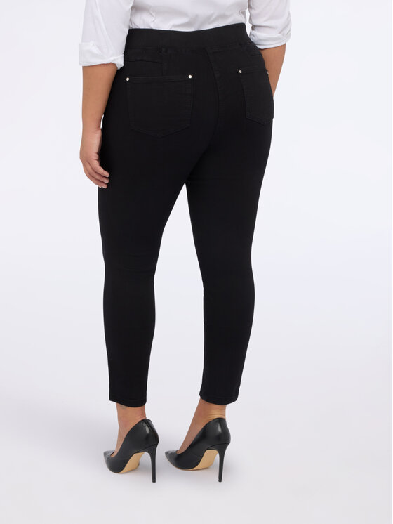 Fiorella Rubino Fiorella Rubino Jeansy P505T304752N033 Czarny Regular Fit