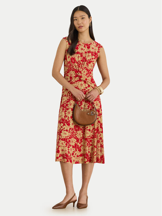 LAUREN RALPH LAUREN LAUREN RALPH LAUREN Rochie de vară 200P09092001 Roșu Regular Fit
