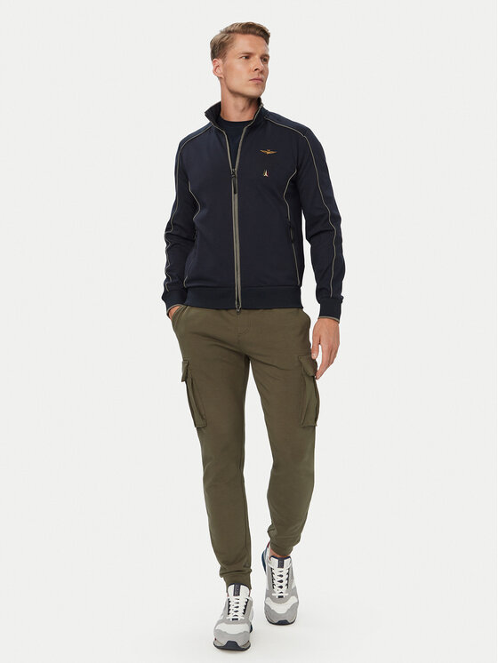 Aeronautica Militare Aeronautica Militare Pluus 262FE2138UF00691 Tumesinine Regular Fit