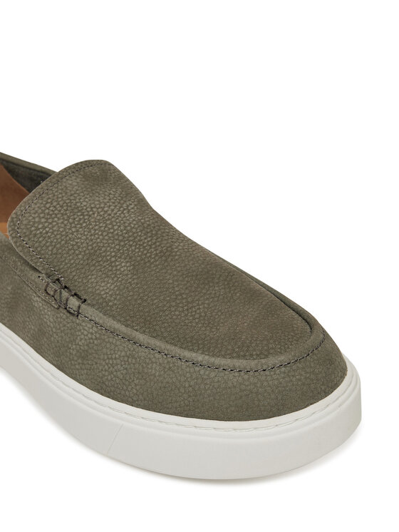 Calvin Klein Calvin Klein Mokasyny Hybrid Moccasin Nu HM0HM01902 Zielony