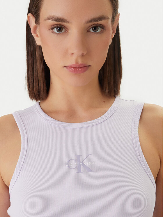 Calvin Klein Jeans Calvin Klein Jeans Φόρεμα καθημερινό Monologo Baby LV047F242G Ροζ Slim Fit