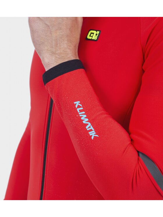 Alé Cycling Alé Cycling Komplet przeciwdeszczowy K-Atmo Rainproof Czerwony