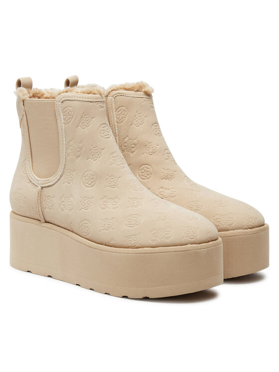 Guess Guess Čizme Jilaine FLFJIL FAL10 Bež
