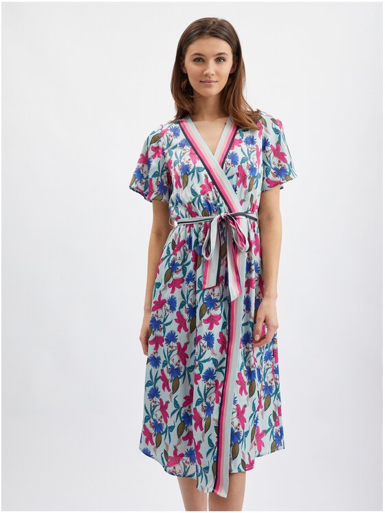 Orsay Orsay Sukienka 471714840000__38 Różowy Regular Fit