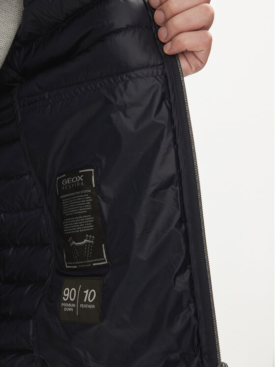 Geox Geox Prsluk Warrens M4525C T2449 F1624 Tamnoplava Regular Fit