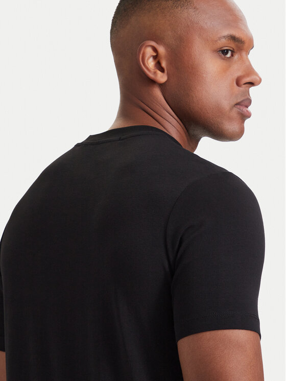 KARL LAGERFELD KARL LAGERFELD Тишърт 755042 564235 Черен Regular Fit