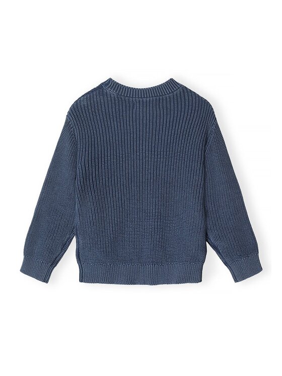 minoti minoti Sweter 33KNIT267 Niebieski Regular Fit