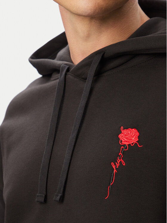 HUGO HUGO Felpa Diflow 50574451 Nero Relaxed Fit