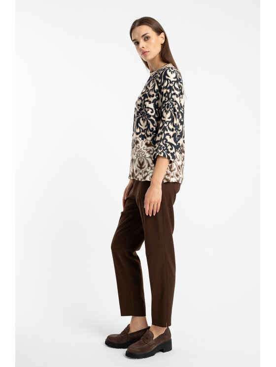 CLICK CLICK Μπλουζάκι 10-6922 Μαύρο Regular Fit