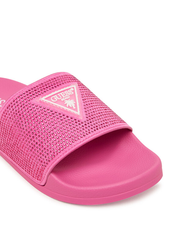Guess Guess Šľapky E6GZ16 BB00F Ružová