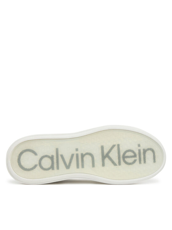 Calvin Klein Calvin Klein Tenisice Low Top Lace Up Lth HM0HM01016 Bijela