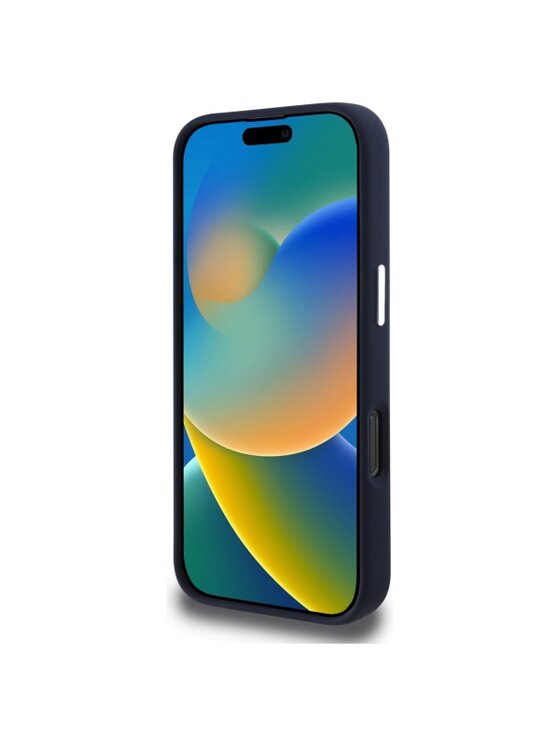 Lacoste Lacoste Etui na telefon Silicone Cracked Logo Granatowy