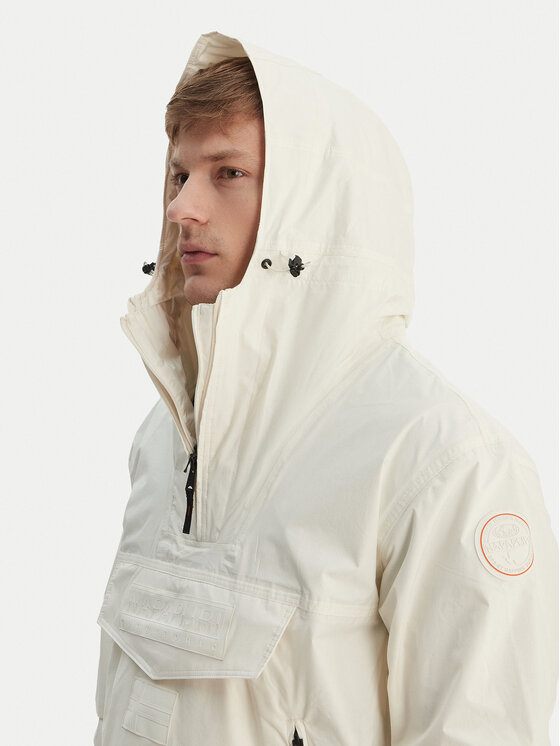 Napapijri Napapijri Куртка Anorak RF Next WB NP0A4FI3 Écru Loose Fit