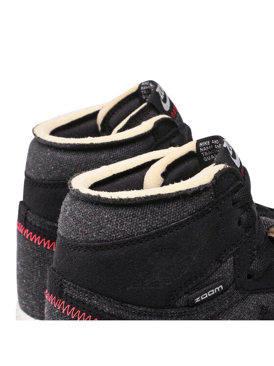 Nike Nike Snīkeri Air Jordan 1 High Zoom CW2414 001 Melns