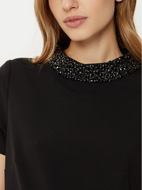 Rinascimento Rinascimento Coctailkleid CFC0121883003 Schwarz Regular Fit
