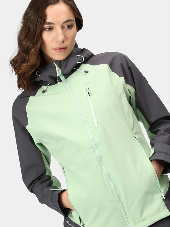 Regatta Regatta Geacă de ploaie Birchdale RWW300 Verde Regular Fit