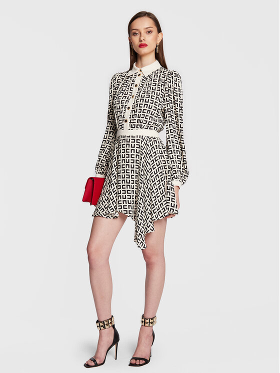 Vestito chemisier AB-356-31E2-V520 Écru Regular