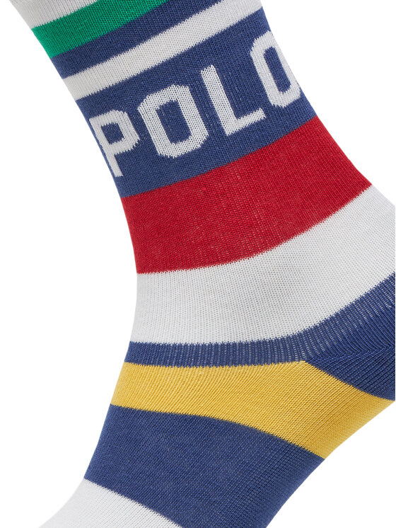 Polo Ralph Lauren Polo Ralph Lauren Набір 3 пар високих дитячих шкарпеток 443969088001 Кольоровий