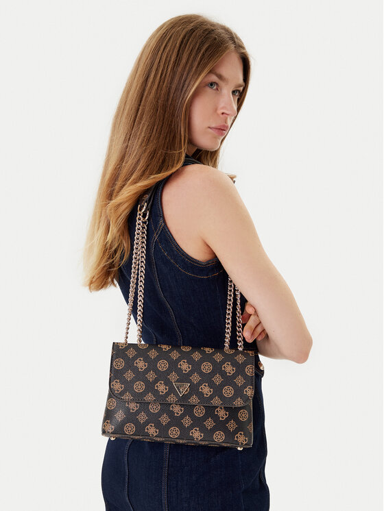 Guess Guess Ročna torba Daryna HWPG72 08200 Rjava