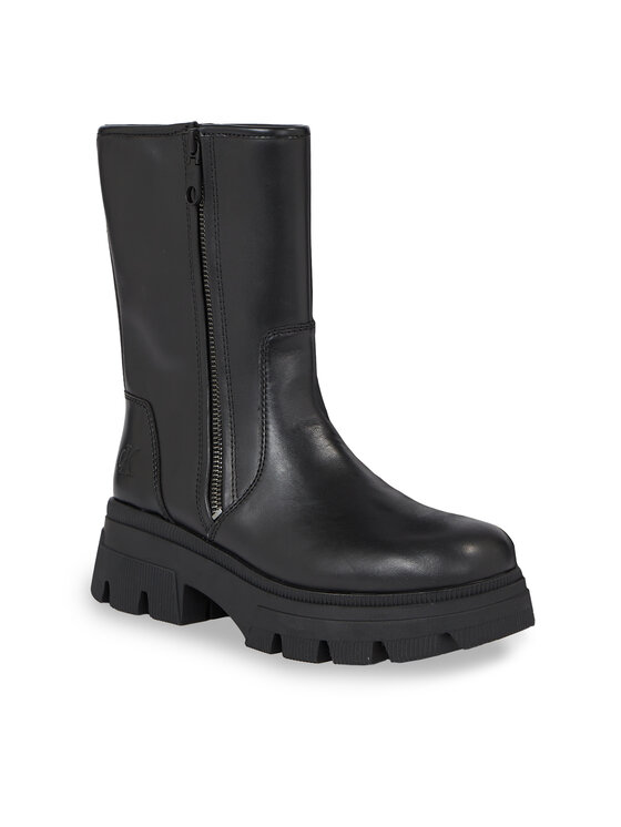 Calvin Klein Jeans Calvin Klein Jeans Μποτάκια Chunky Combat Zip Boot Wn YW0YW01109 Μαύρο