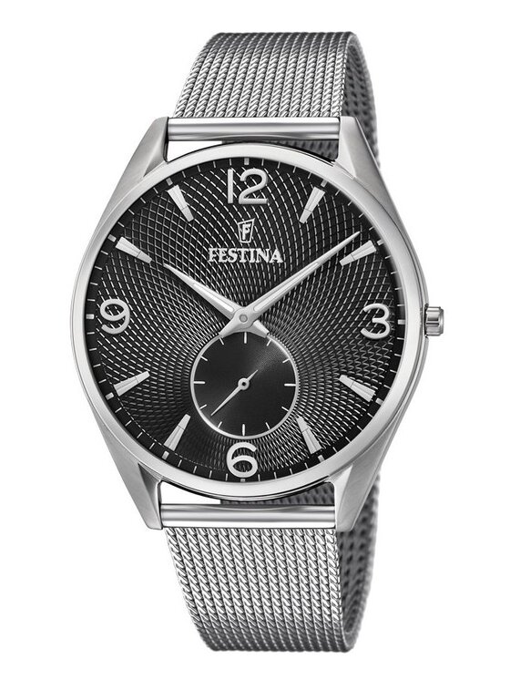 Festina Festina Zegarek F6869/4 Srebrny