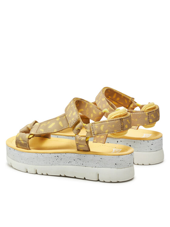 Camper Camper Sandali Oruga Up K200851-018 Giallo