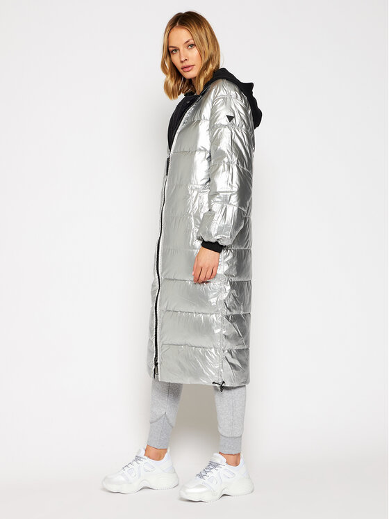 Guess Guess Žieminė striukė Rebecca W0BL0B WDAY0 Juoda Regular Fit