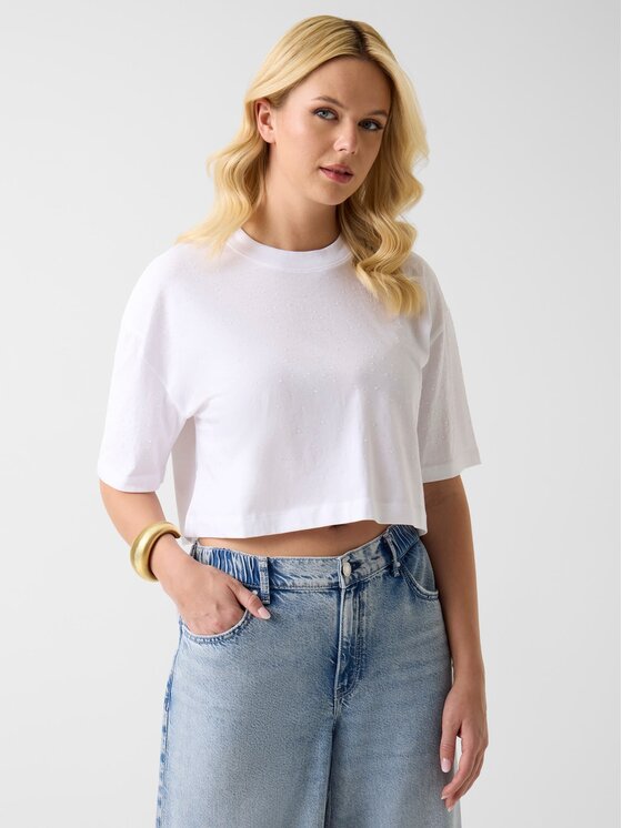 Guess Guess T-shirt 182455 Bianco Classic Fit