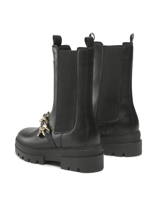 Tommy hilfiger chain boots hotsell