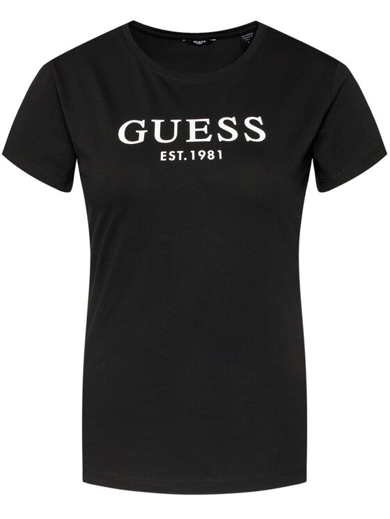 Guess Guess T-shirt O0BI02 J1311 Noir Slim Fit