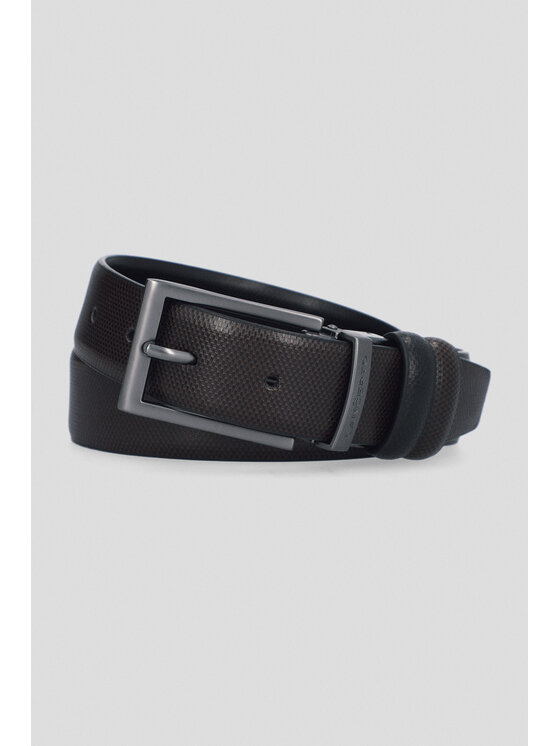 Lancerto Lancerto Pasek Męski Boone PS073224000001 Czarny