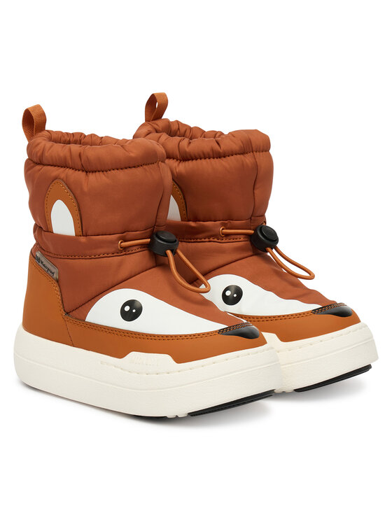 Moon Boot Moon Boot Snehule Mb Jr Park Tube Mid Animal Wp 80D3440100 S Hnedá