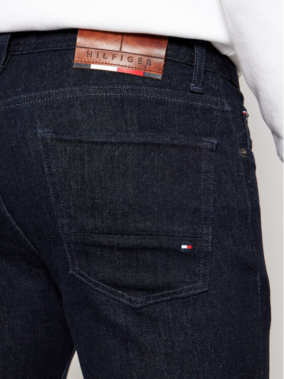 Tommy Hilfiger Tommy Hilfiger Džínsy Bleecker MW0MW15600 Tmavomodrá Slim Fit