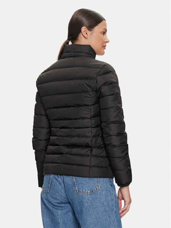 Tommy Jeans Tommy Jeans Пухено яке Basic DW0DW18312 Черен Slim Fit