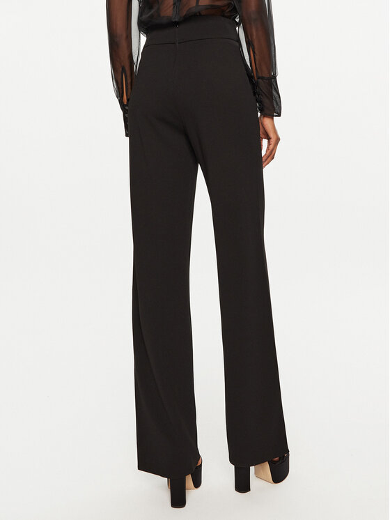 Rinascimento Rinascimento Pantaloni di tessuto CFC0120004003 Nero Regular Fit