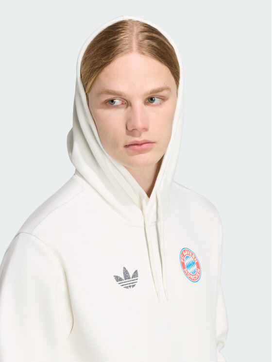 adidas adidas Bluza techniczna FC Bayern Muenchen OG Graphic Biały Regular Fit