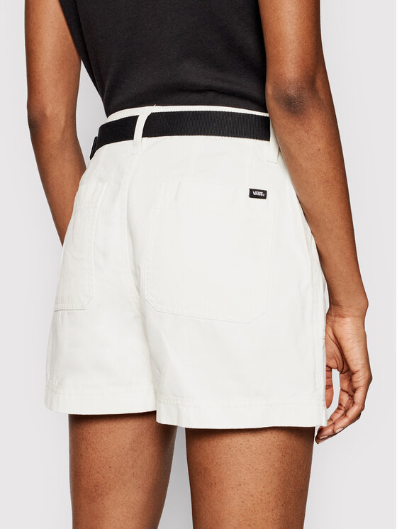 Vans Vans Pantaloncini di jeans Clark VN0A5DN3 Bianco Regular Fit