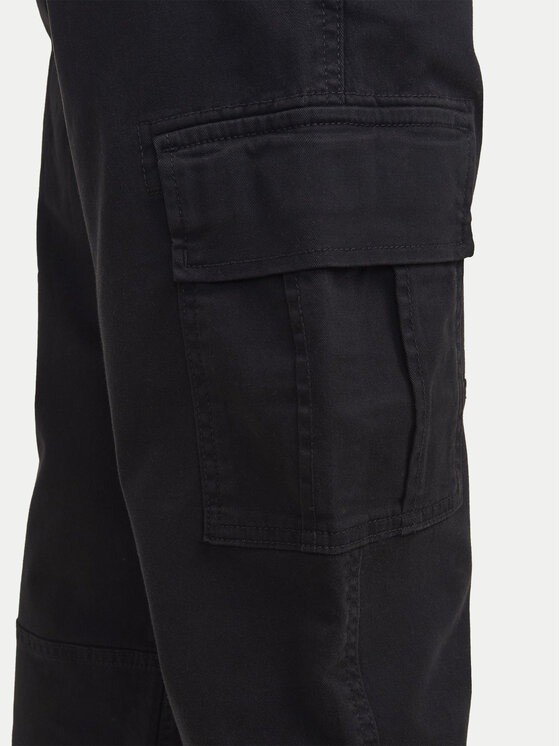 Jack&Jones Junior Jack&Jones Junior Hlače iz tkanine Kane 12261033 Črna Loose Fit