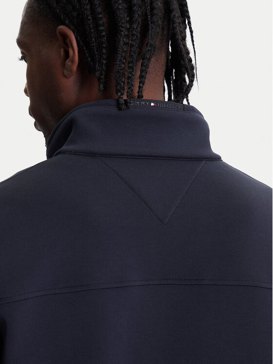 Tommy Hilfiger Tommy Hilfiger Bluză Permormance MW0MW41227 Bleumarin Regular Fit