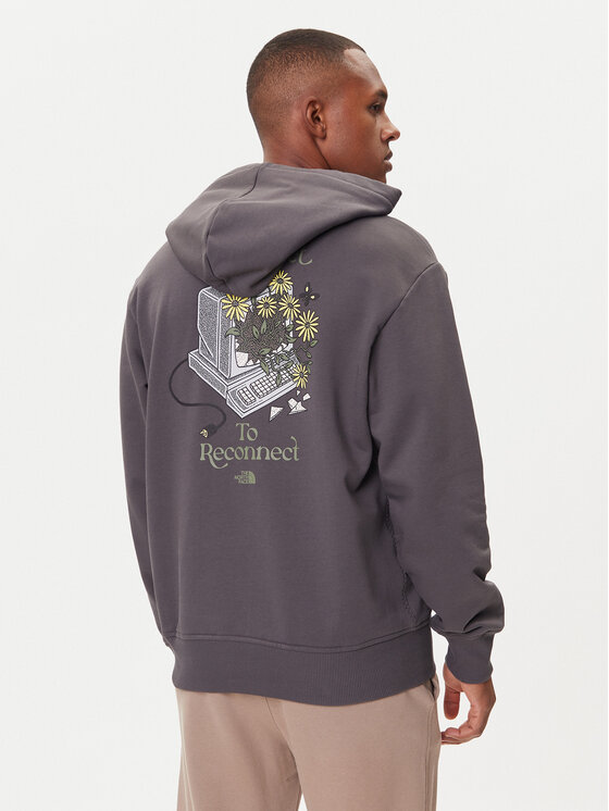 The North Face The North Face Sweatshirt Connect NF0A8E40 Grau Relaxed Fit