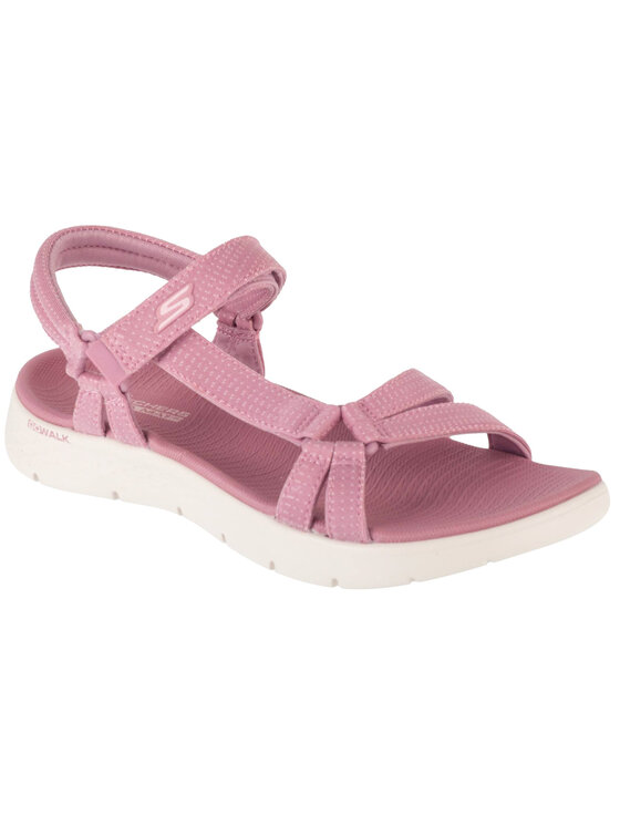 Skechers Skechers Sandały Skechers Go Walk Flex Sandal - Sublime Różowy