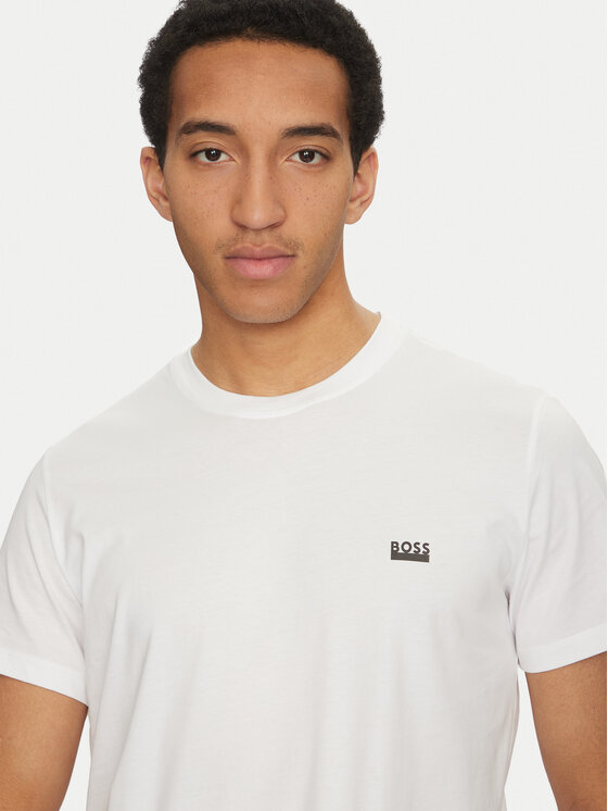 BOSS BOSS T-Shirt 50531401 Biały Regular Fit