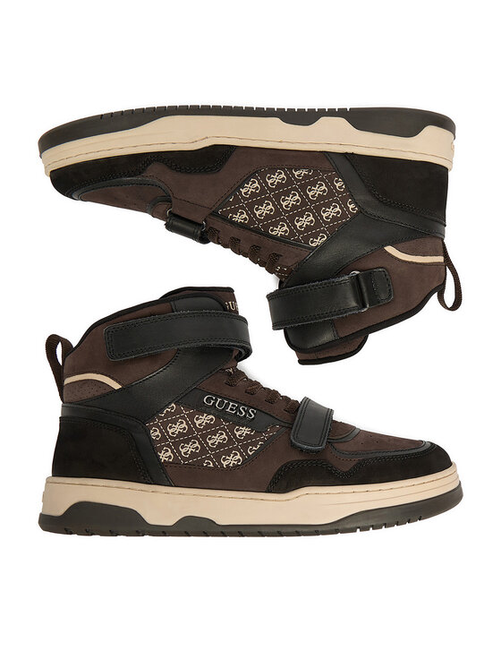 Guess Guess Sneakersy CEO-BI12-CAROL-03 Hnedá