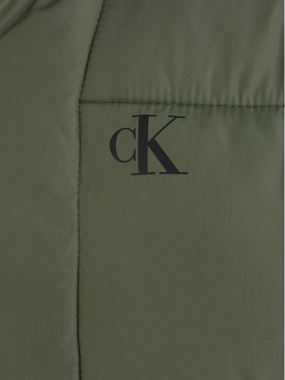 Calvin Klein Jeans Calvin Klein Jeans Зимно яке Essential IB0IB01277 Зелен Regular Fit