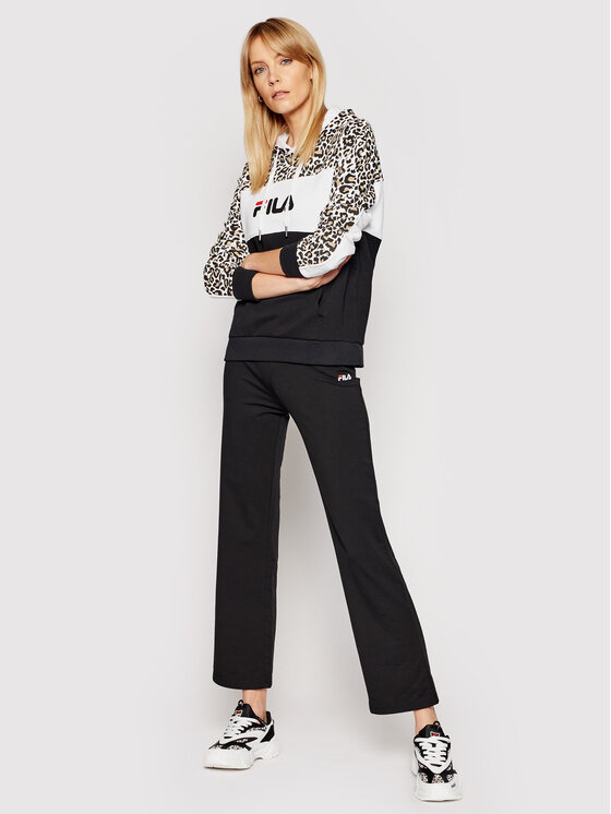 Fila Pantaloni da tuta Earleen 688432 Nero Regular Fit • Modivo.it