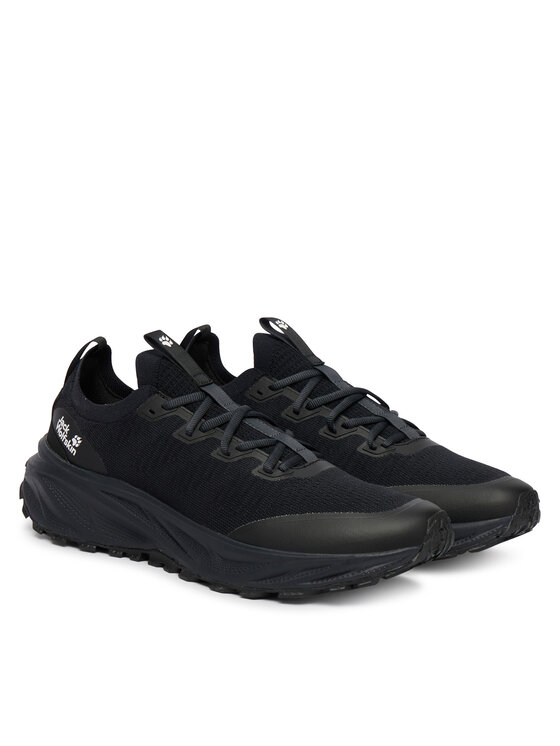 Jack Wolfskin Jack Wolfskin Trekingová obuv Ps Trail Knit Low A65583 Černá