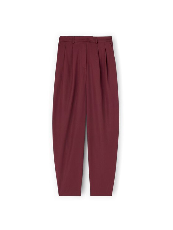 Motivi Motivi Spodnie materiałowe P03WQ004784N036 Bordowy Boy Fit