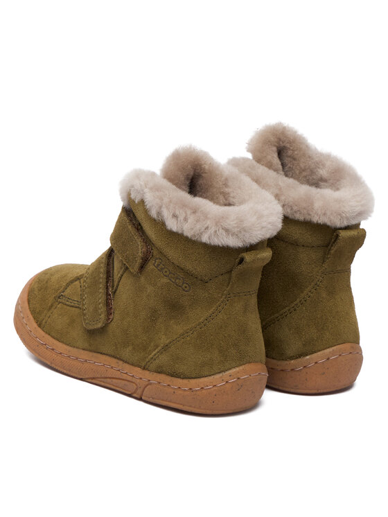 Froddo Froddo Kozačky Minni Suede G2110141-3 S Zelená