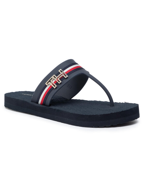 Tommy Hilfiger Tommy Hilfiger Flip-flops Hardware Detail Beach Thong FW0FW04370 Sötétkék
