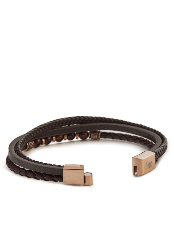 U.S. Polo Assn. U.S. Polo Assn. Zapestnica JW9179BR Rjava